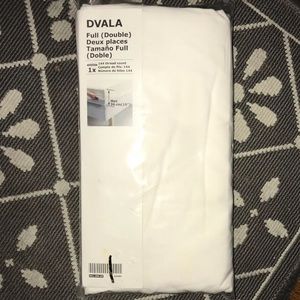 IKEA Dvala Full White Sheet